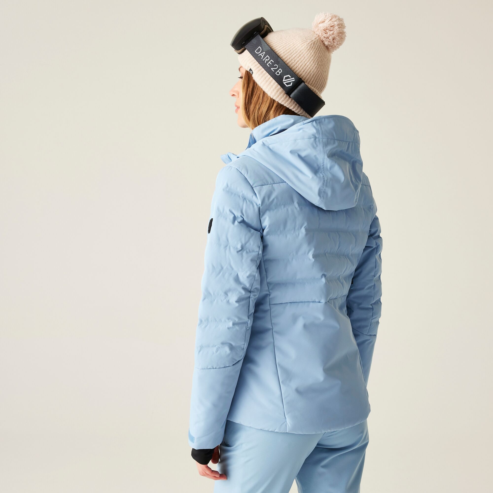 Dare 2b Kurtka narciarska damska z membraną Gliding wodoodporna Niebieski