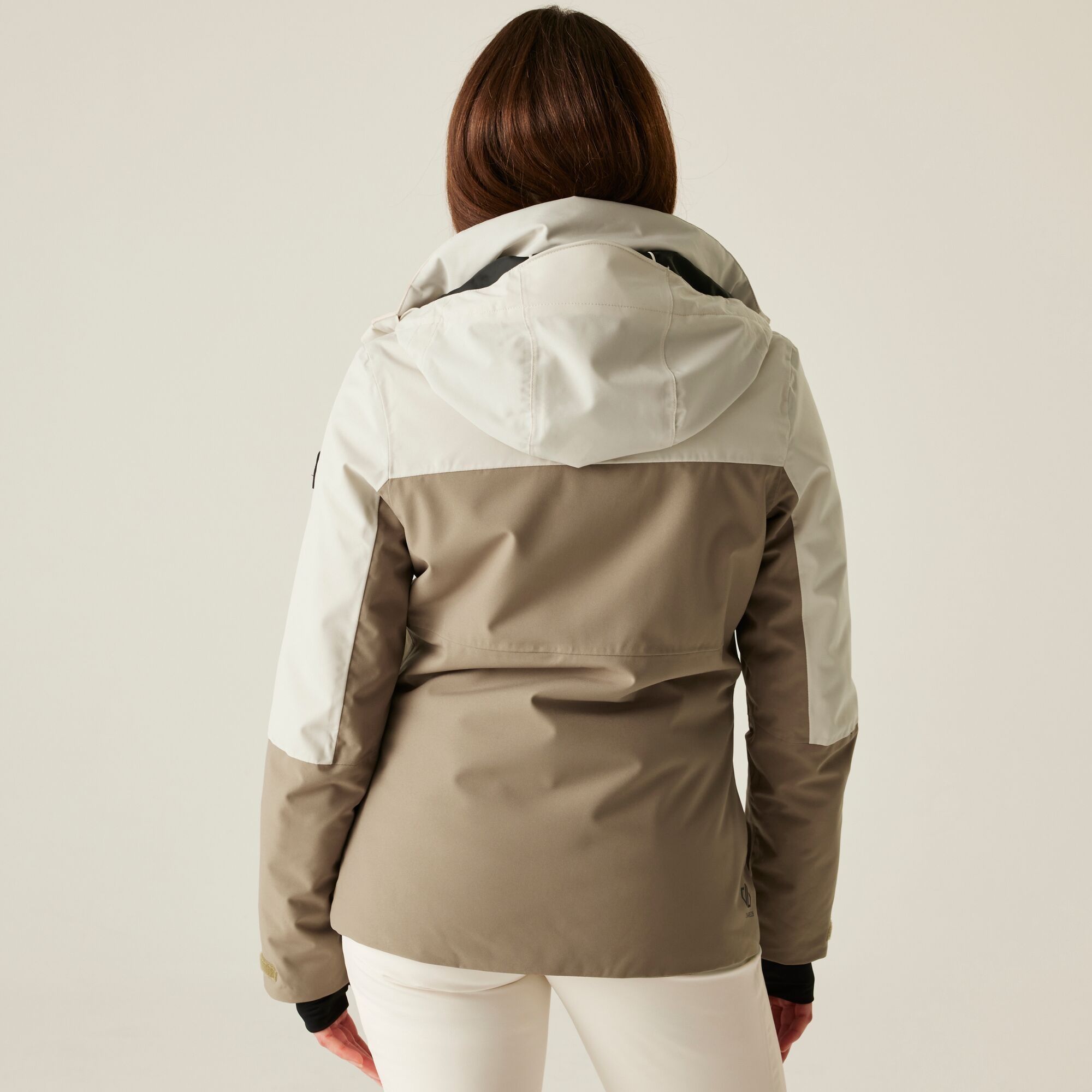 Dare 2b Kurtka narciarska damska z membraną Iced wodoodporna Beżowy