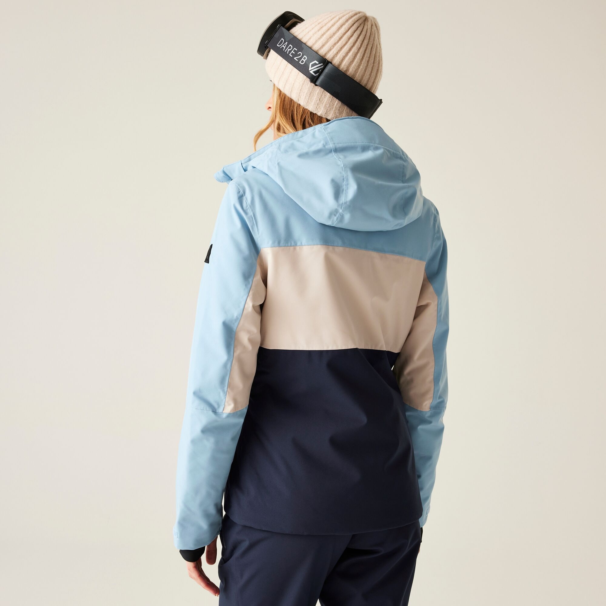 Dare 2b Kurtka narciarska damska z membraną Iced wodoodporna Niebieski