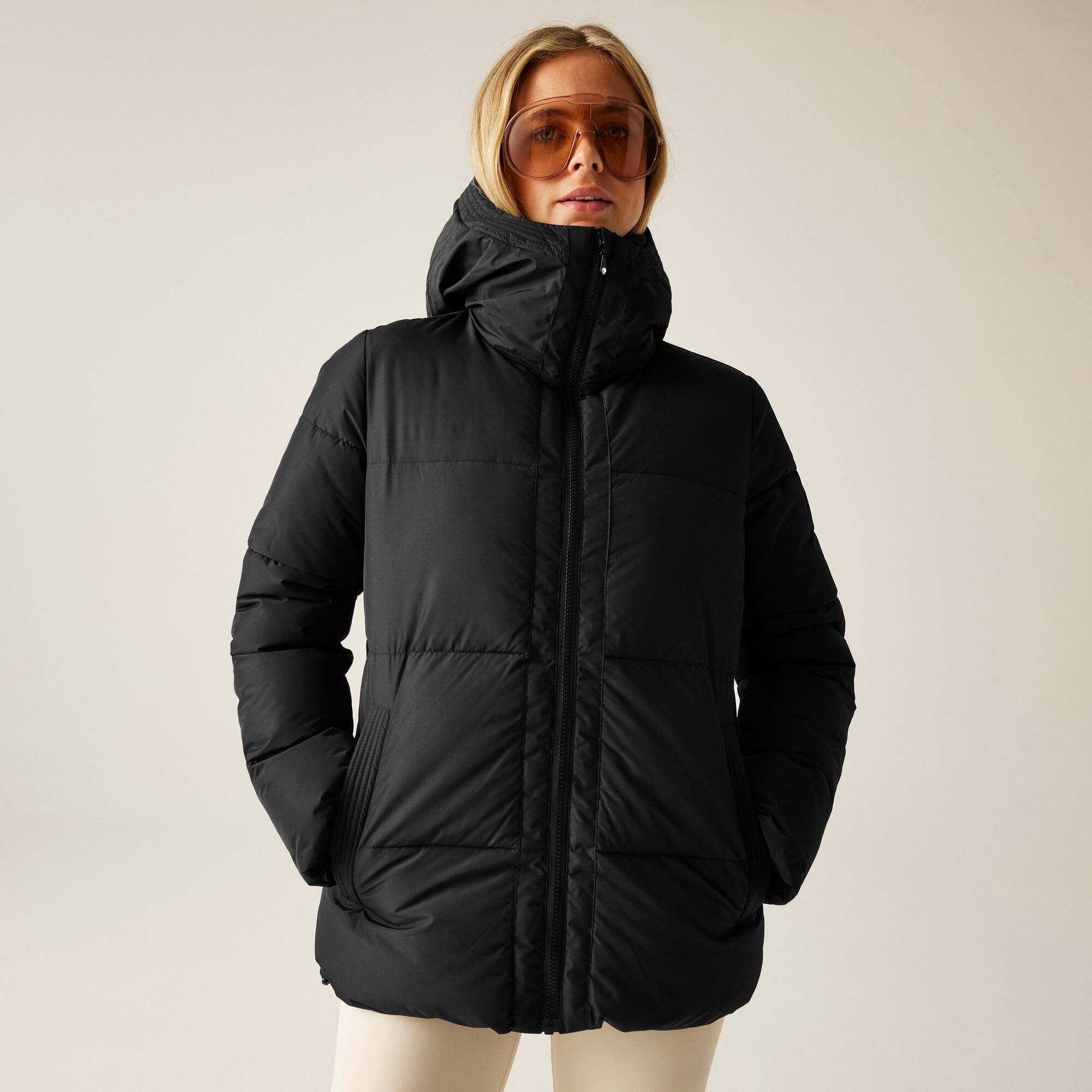 Dare 2B Women's Winter Waterproof Milleu Padded Jacket - Black Size 14