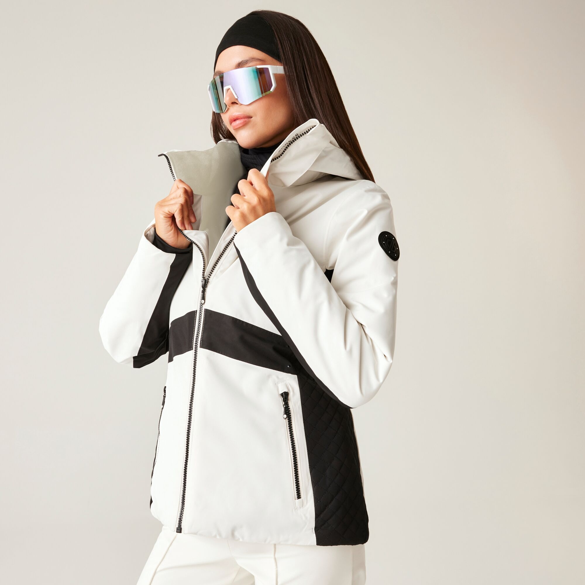 Dare 2b Kurtka narciarska damska z membraną Issy Beżowy