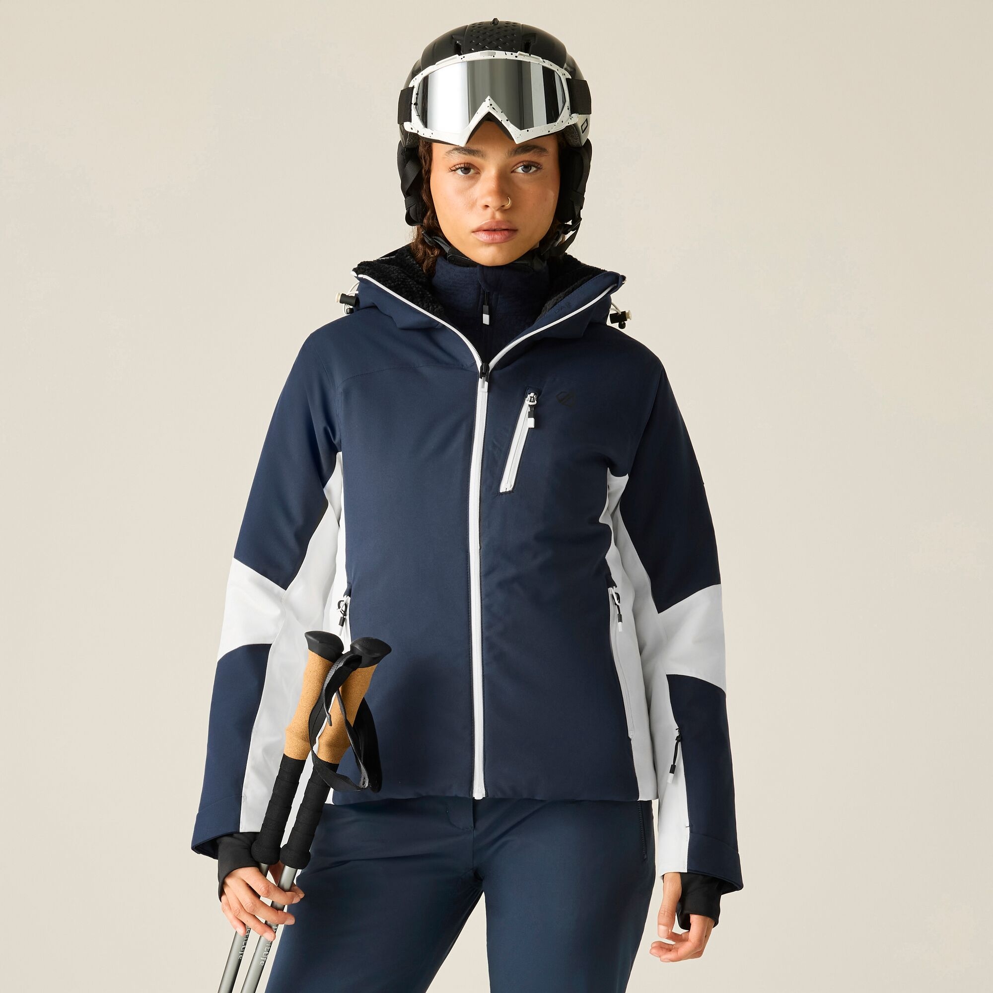 Dare 2B Women's Lumi Ski Jacket - Blue Size 8