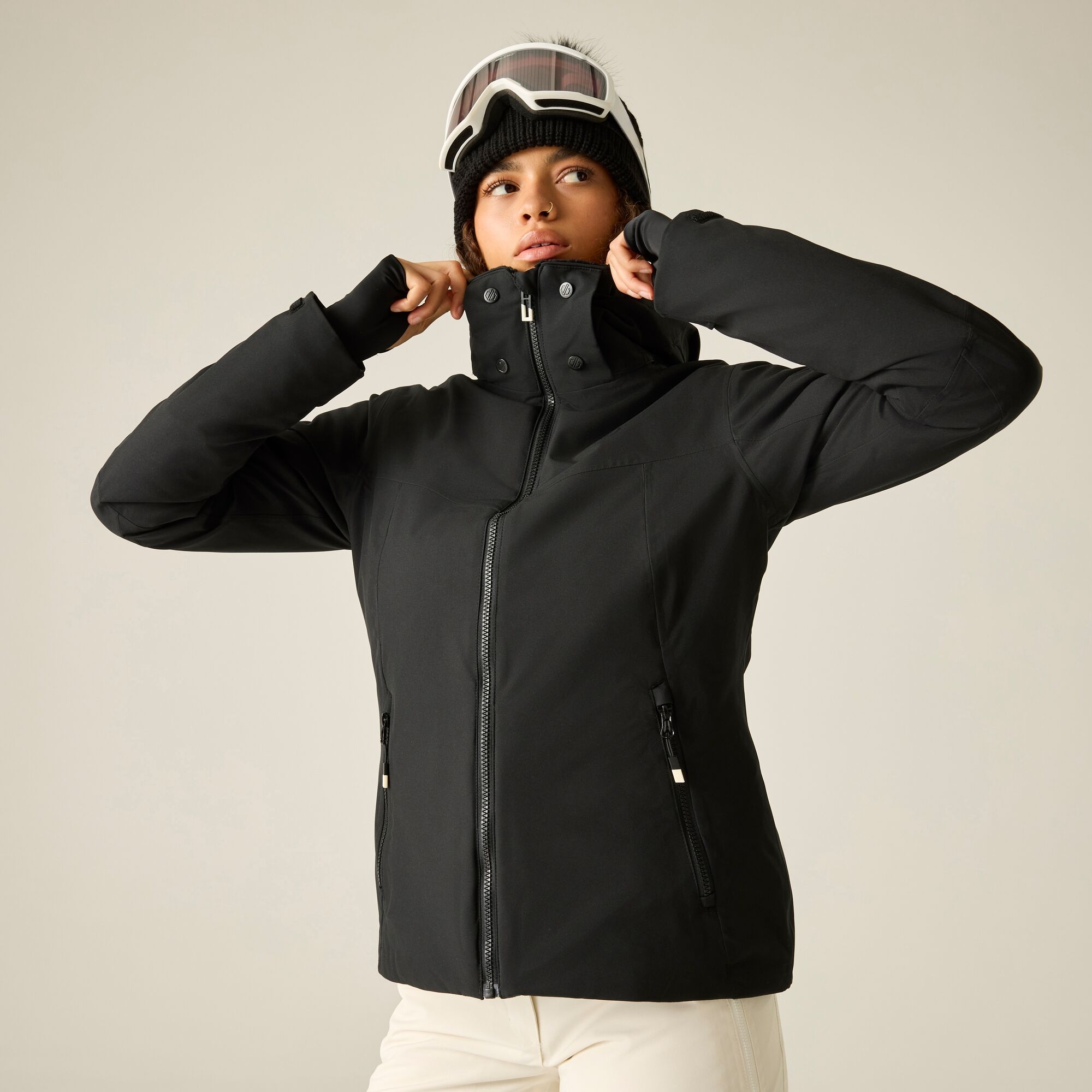 Dare 2B Women's Flurry Iii Ski Jacket - Black Size 20
