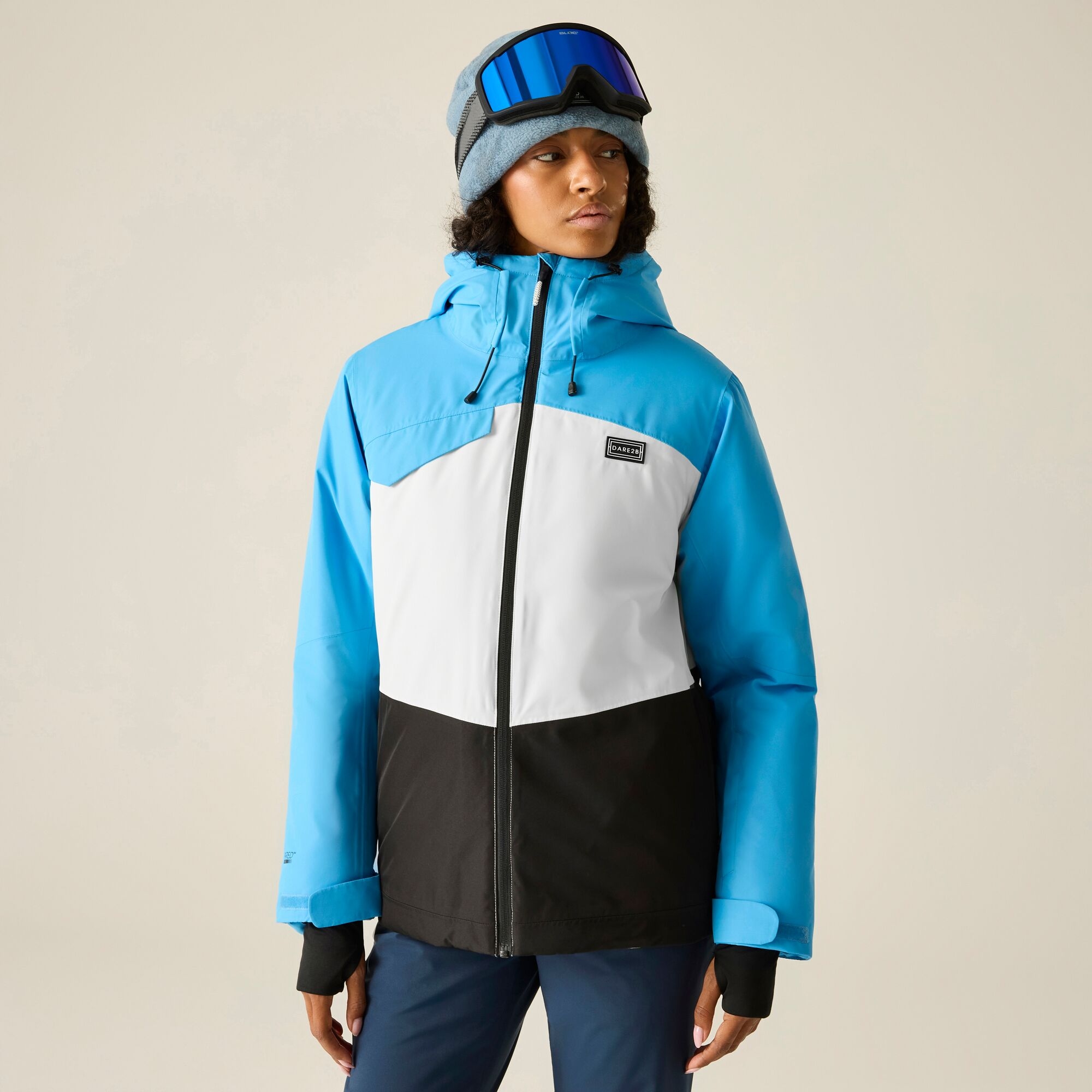 Dare 2B Women's Bleu Waterproof Jacket Powder - Image 2
