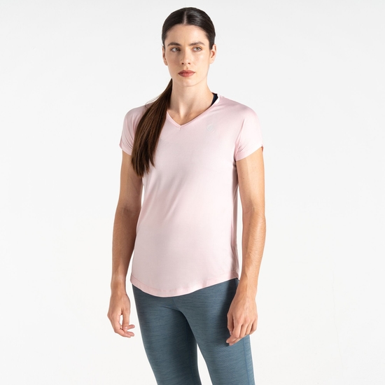 Dare 2b - Women's Vigilant Lightweight T-Shirt Rose Pink