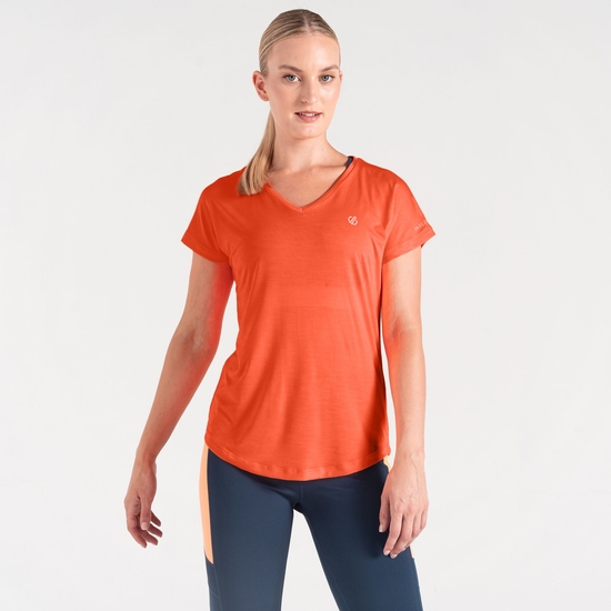 Dare 2b - Women's Vigilant Active T-Shirt Satsuma Orange