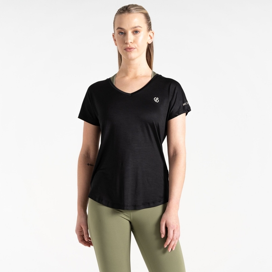 Dare 2b - Women's Vigilant Active T-Shirt Black