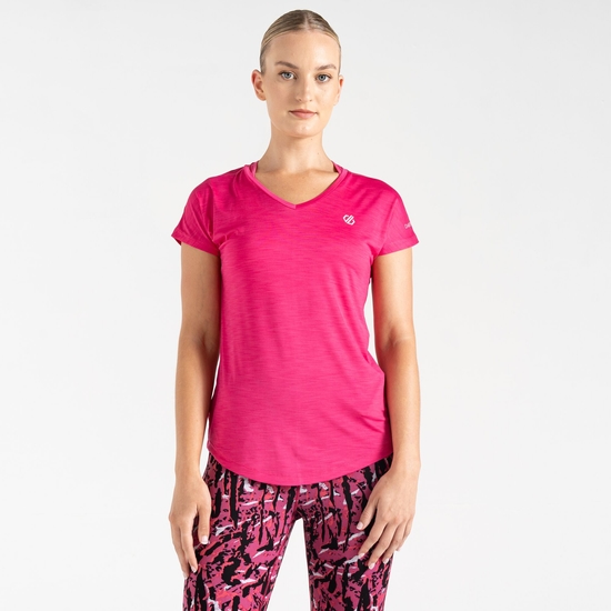Dare 2b - Women's Vigilant Lightweight T-Shirt Pure Pink