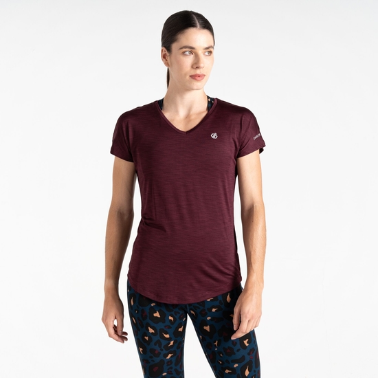 Dare 2b - Women's Vigilant Lightweight T-Shirt Fig Purple