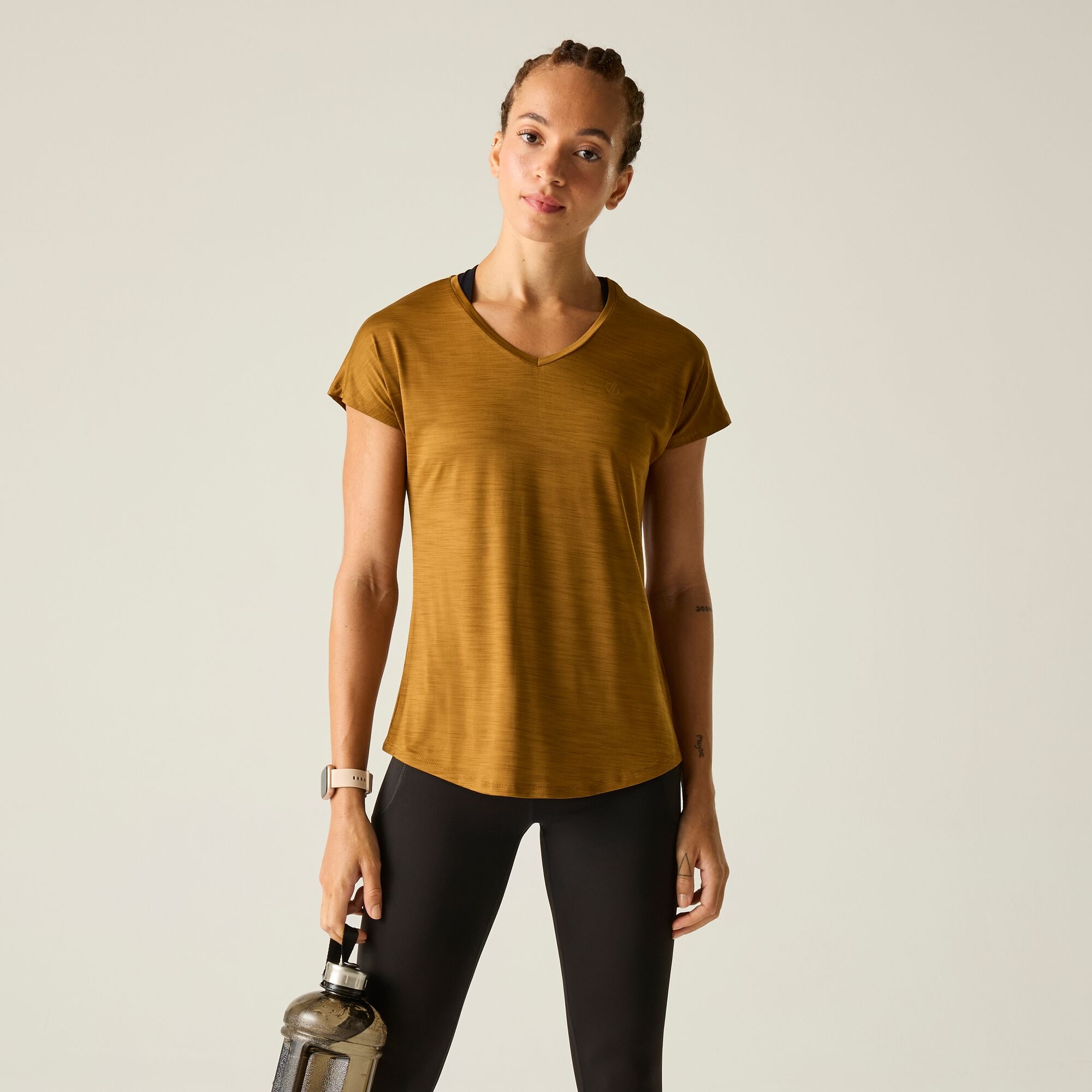 Dare 2b Koszulka damska szybkoschnąca Vigilant Brązowy