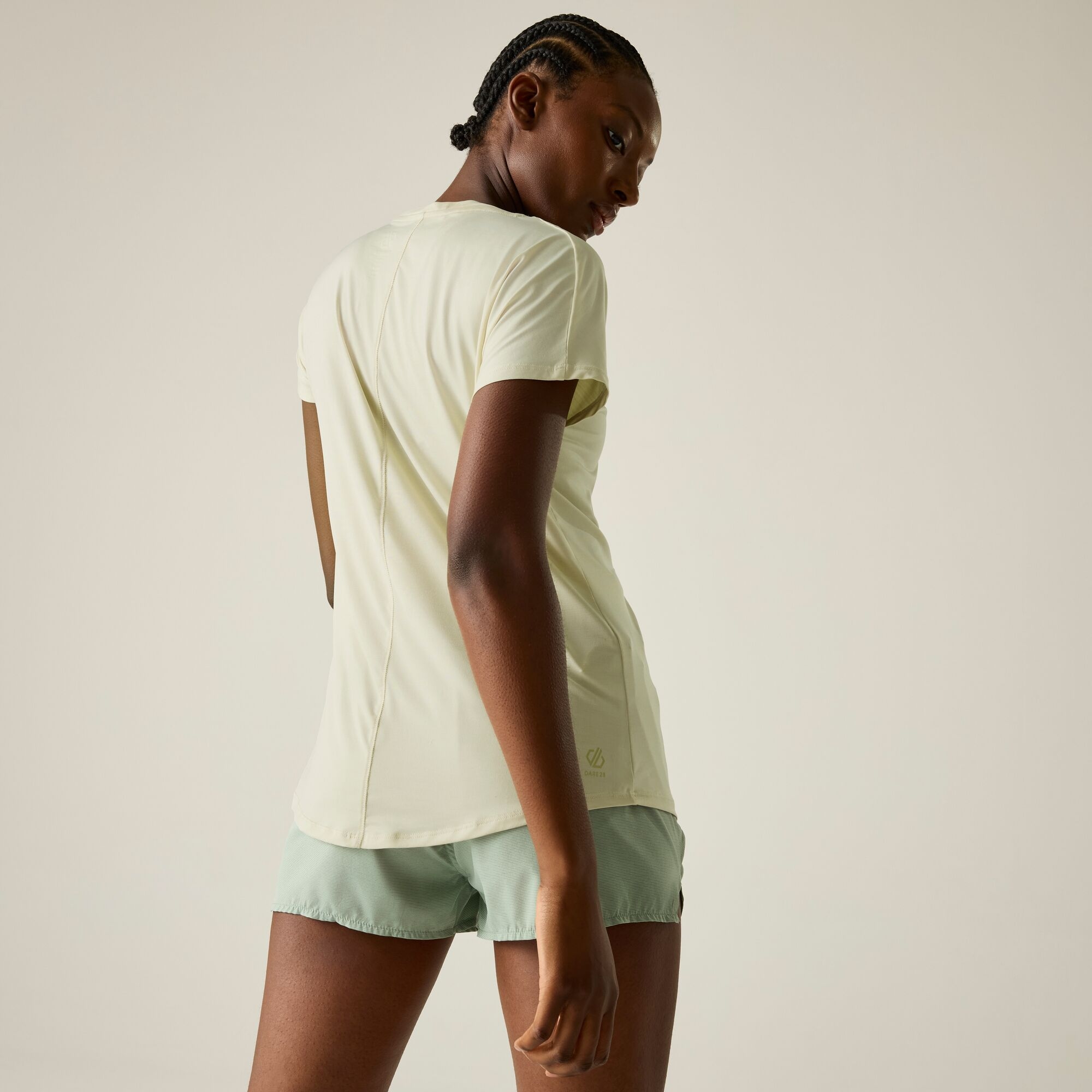 Dare 2b Koszulka damska szybkoschnąca Vigilant Beżowy