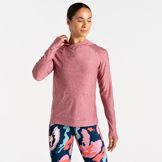 Dare 2b - Bluza damska z kapturem Sprint Cty Różowy