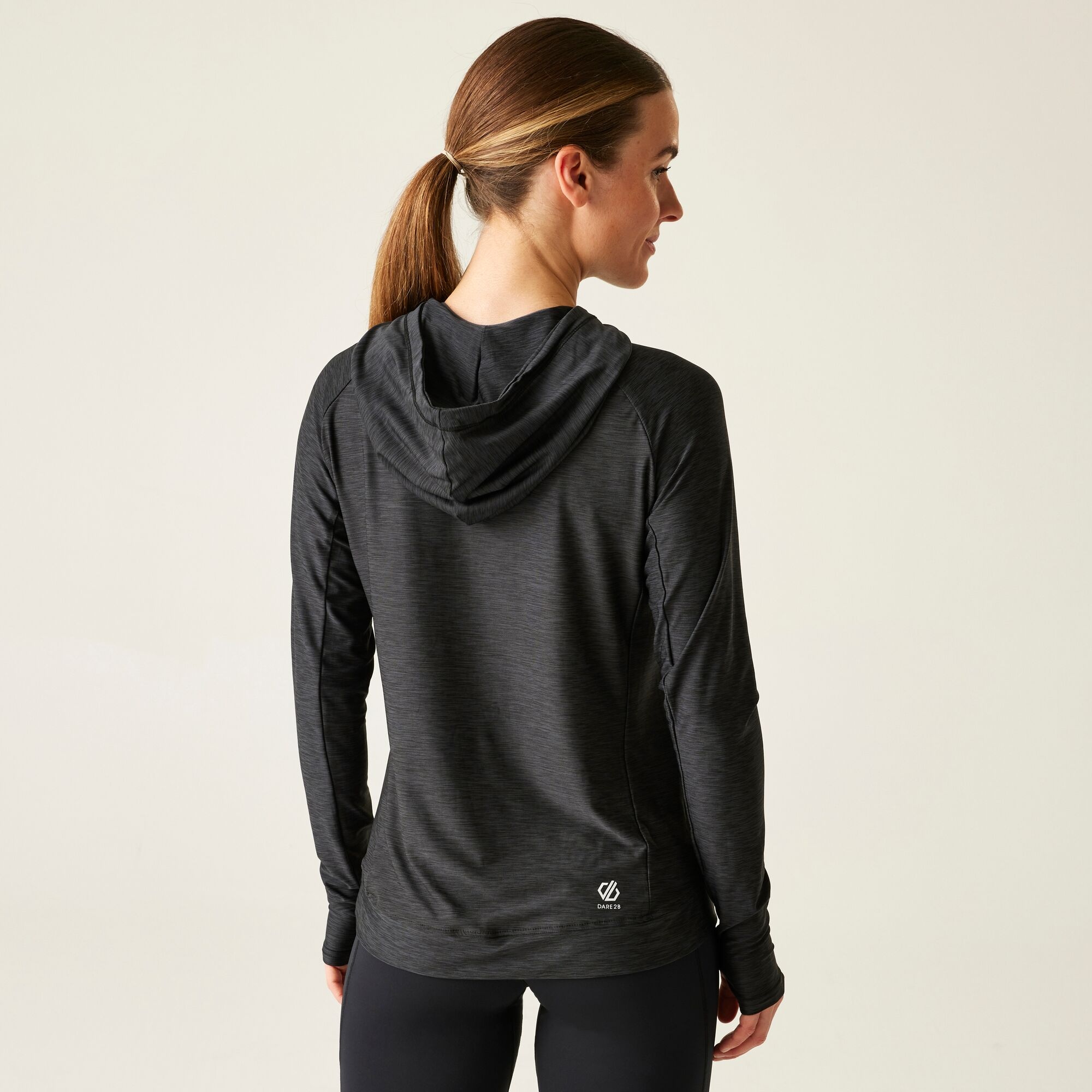 Dare 2b Bluza damska z kapturem Sprint Cty Czarny