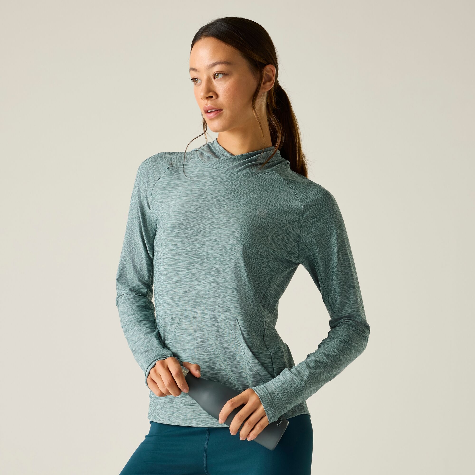 Dare 2b Bluza damska z kapturem Sprint Cty Szary