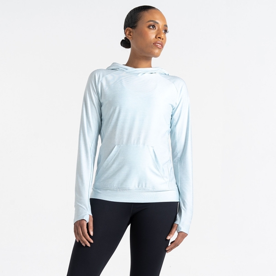 Dare 2b - Women's Sprint City Lightweight Hoodie Quiet Blue Marl