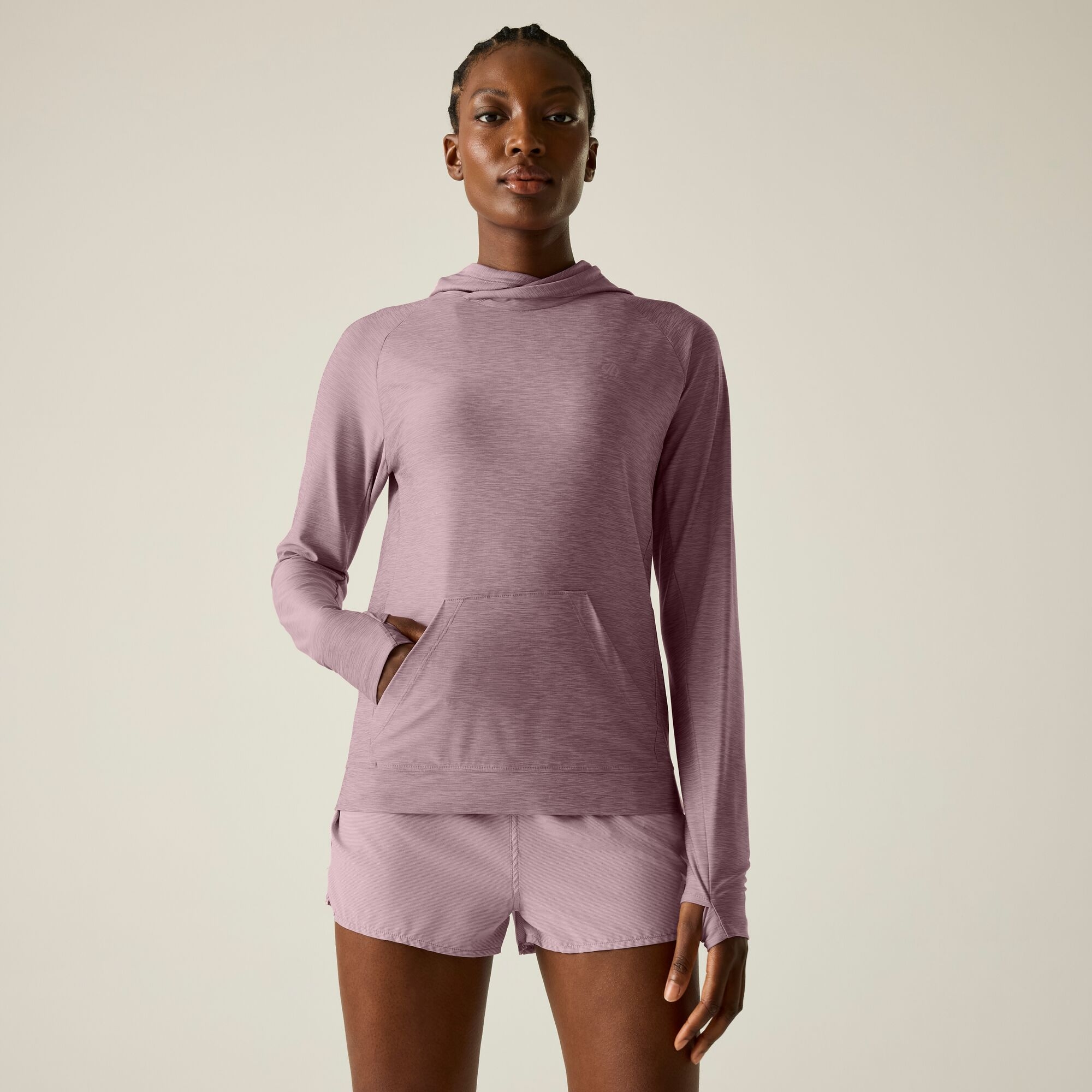 Dare 2b Bluza damska z kapturem szybkoschnąca Sprint Cty Różowy