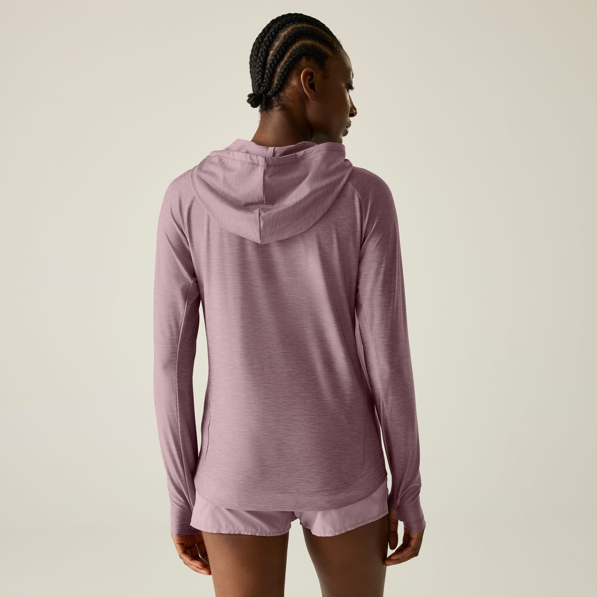 Dare 2b Bluza damska z kapturem szybkoschnąca Sprint Cty Różowy