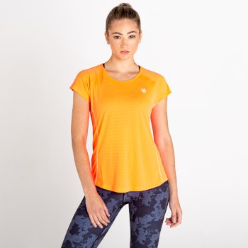 Dare 2b - Women's Corral Quick Drying T-Shirt Fiery Coral
