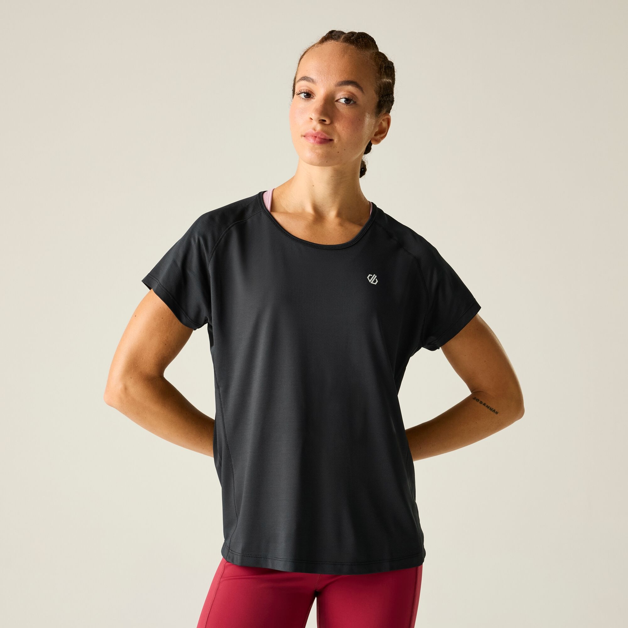 Dare 2b Koszulka damska szybkoschnąca Corral Czarny