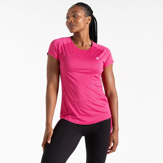 Dare 2b - Women's Corral Quick Drying T-Shirt Pure Pink Marl