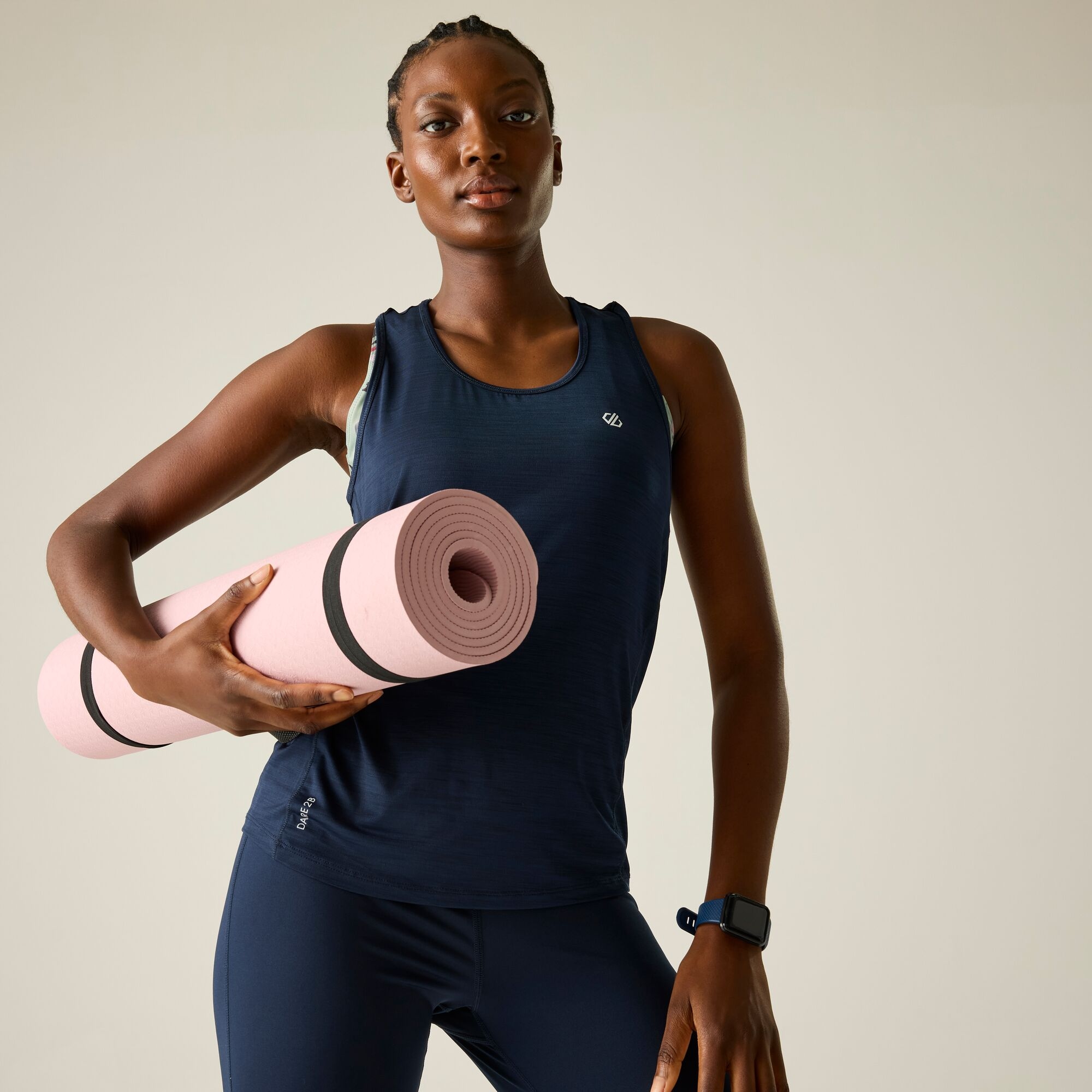 Dare 2b Koszulka na ramiączkach damska szybkoschnąca Modernize II Niebieski