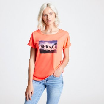 Dare 2b - Women's Improve Graphic T-Shirt Fiery Coral