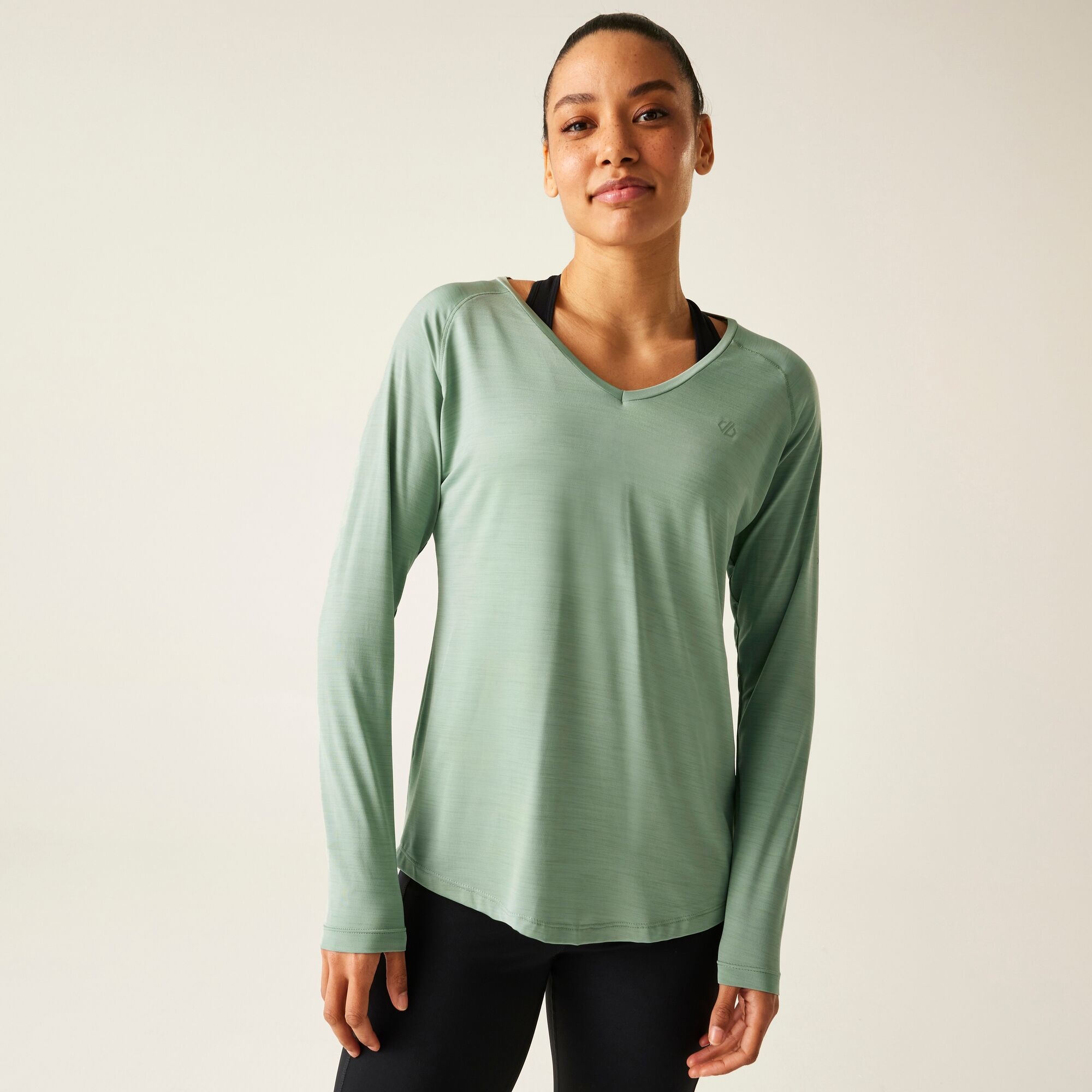 Dare 2b Koszulka damska z długim rękawem Discern Zielony