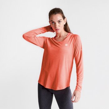 Dare 2b - Women's Discern Long Sleeve T-Shirt Fiery Coral