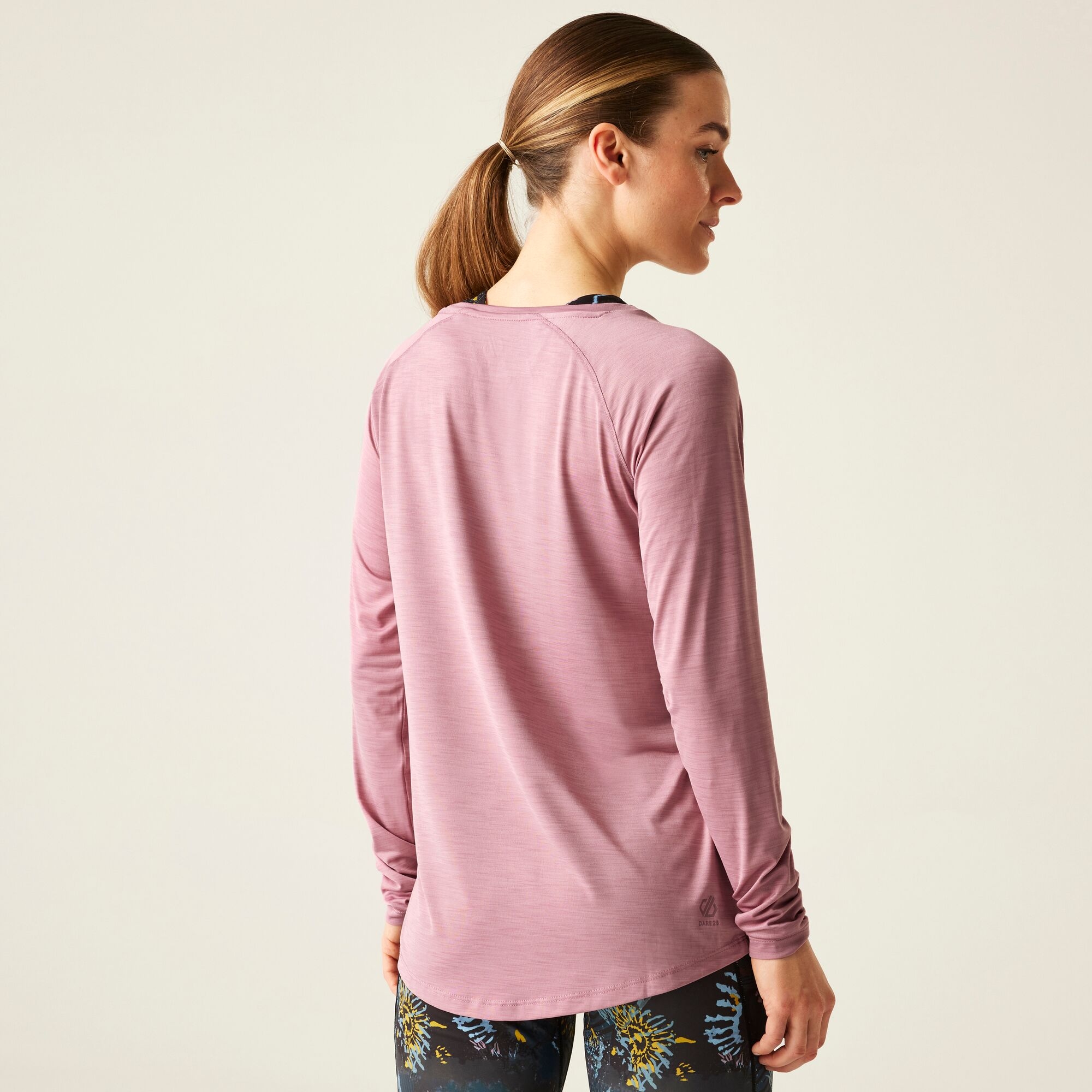 Dare 2b Koszulka damska z długim rękawem Discern Różowy