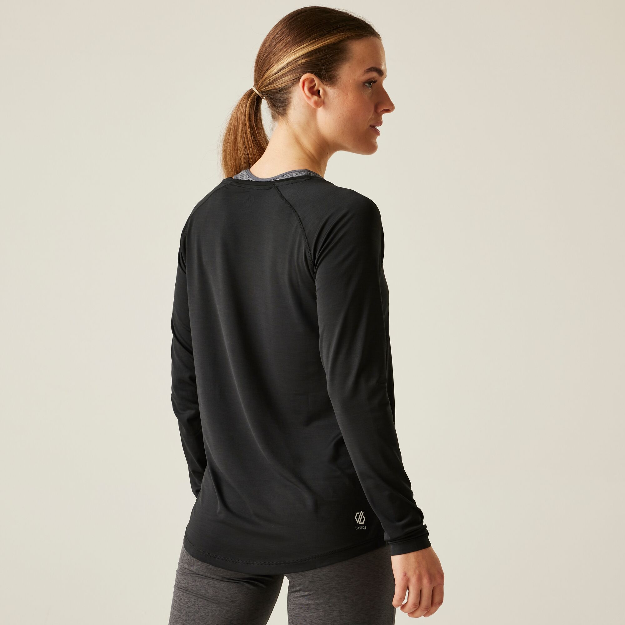 Dare 2b Dare 2b Koszulka damska z długim rękawem Discern Czarny