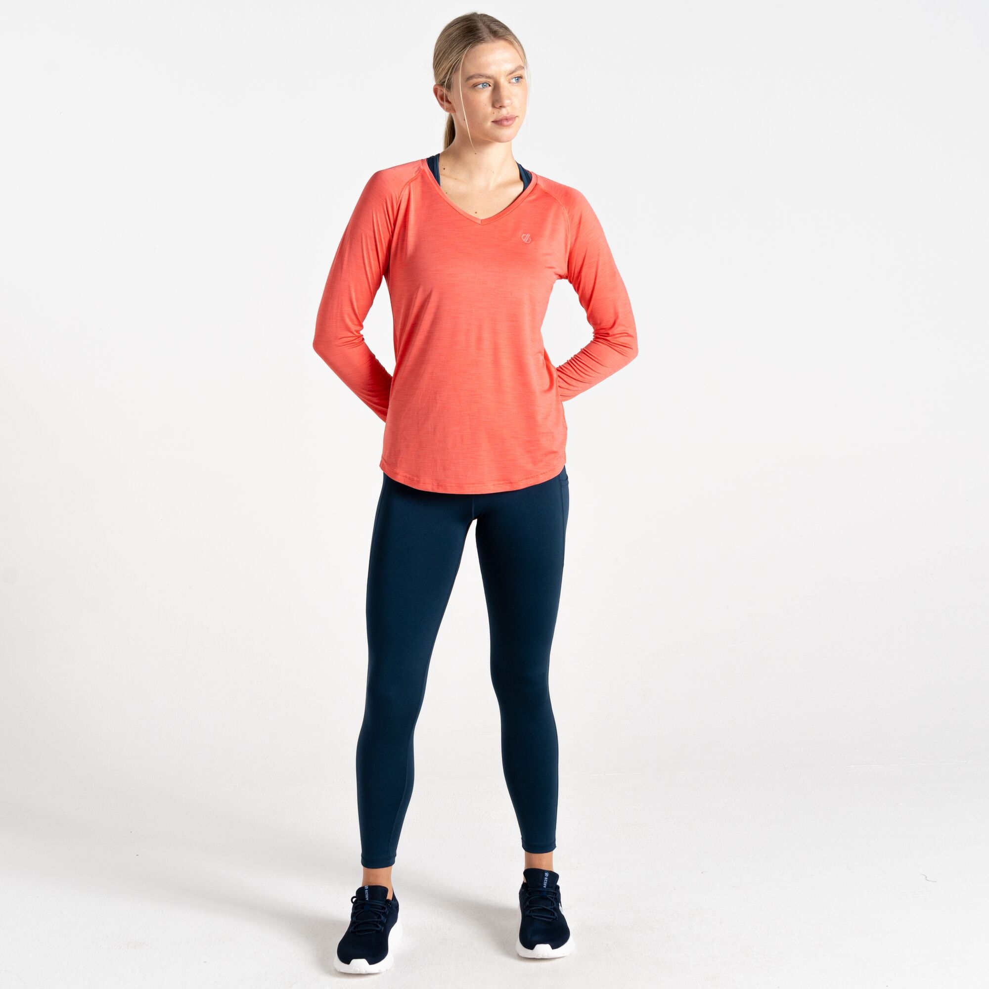 Dare 2b - Koszulka damska z długim rękawem Discern Różowy