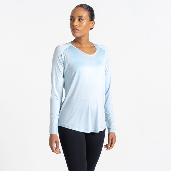 Dare 2b - Women's Discern Long Sleeve T-Shirt Quiet Blue