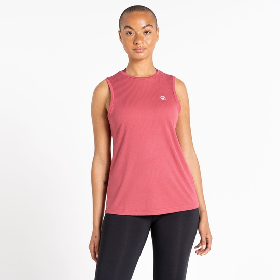 Dare 2b - Damska koszulka do fitnessu Capacity Brudny róż