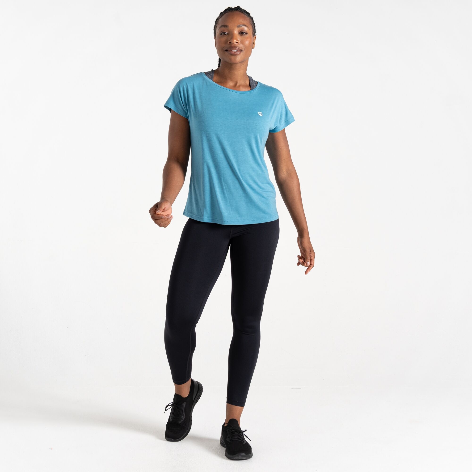 Dare 2b Damska koszulka szybkoschnąca Persisting Niebieski