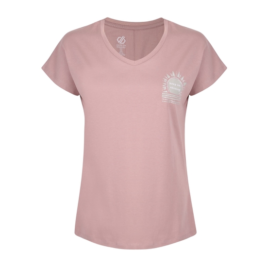 Dare 2b - Damska koszulka Tranquility Różowy
