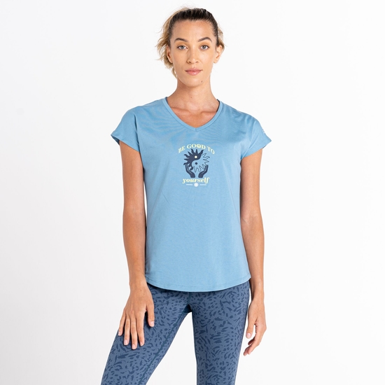Dare 2b - Women's Finite Graphic T-Shirt Niagara Blue