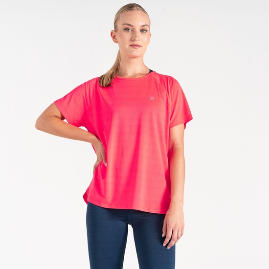 Dare 2b - Women's Gravitate T-Shirt Neon Pink