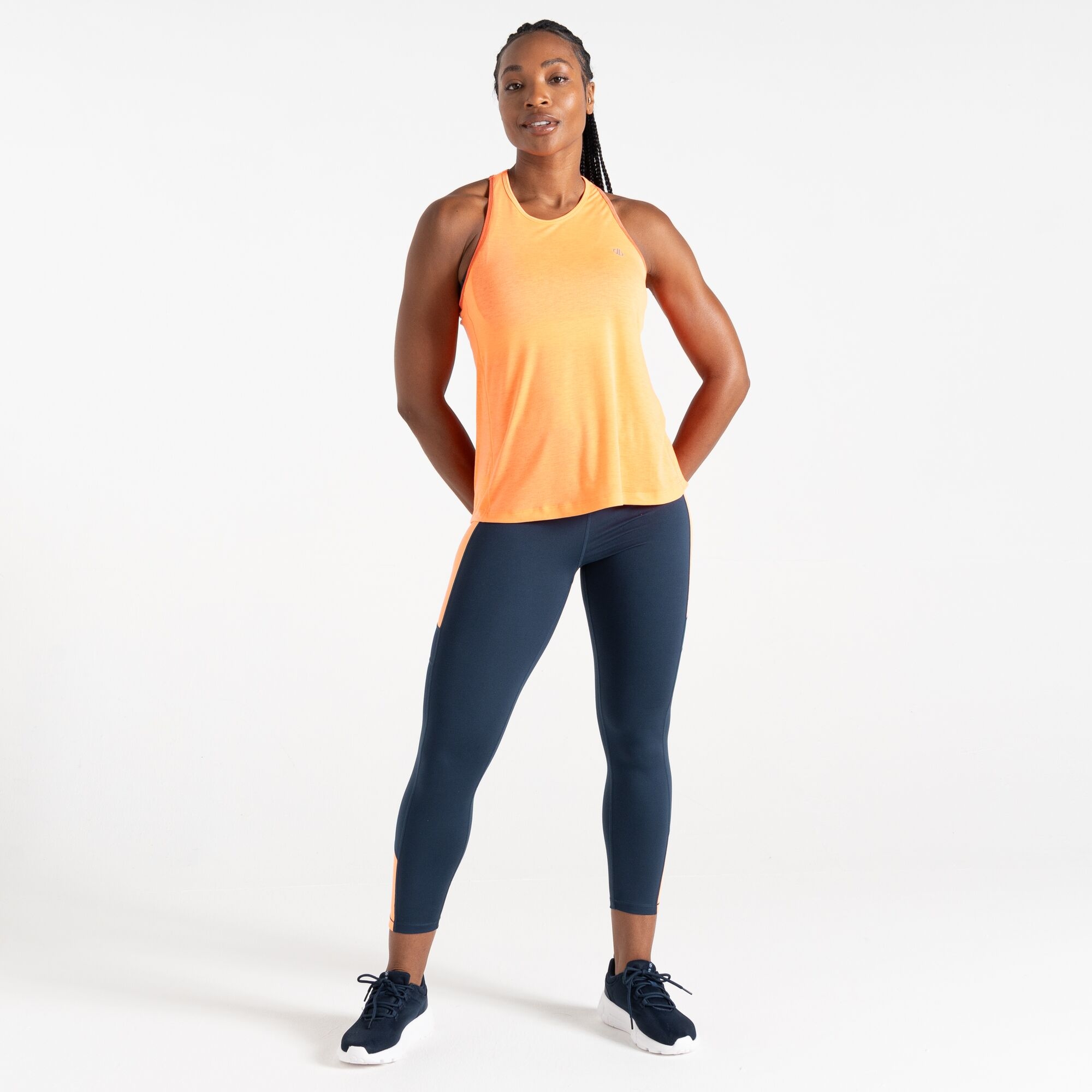 Dare 2b Damski bezrękawnik Gravitate Pomarańczowy