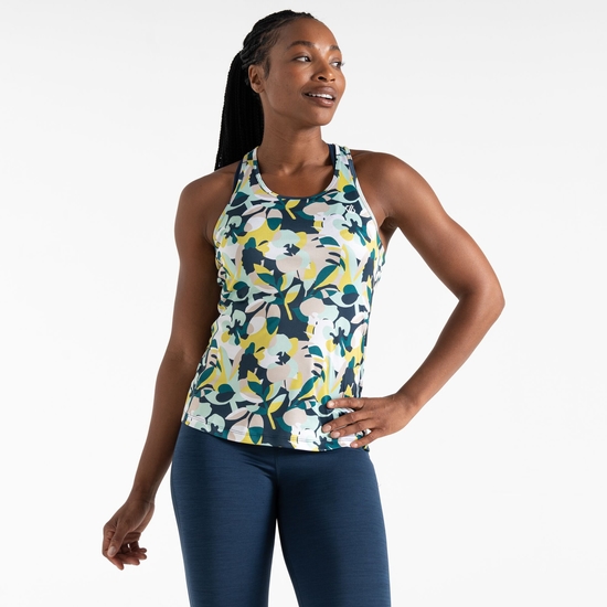 Dare 2b - Women's Bolt Vest Moonlight Denim Petal Print