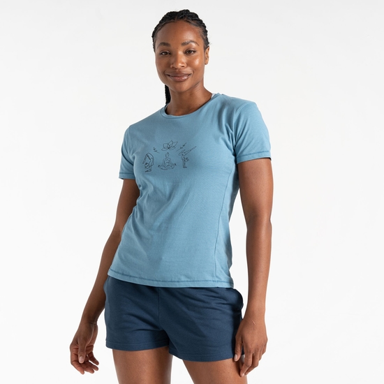 Dare 2b - Women's Tranquility II T-Shirt Niagara Blue