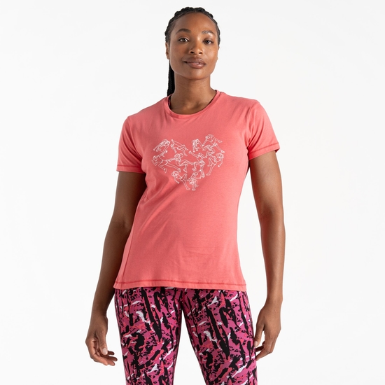 Dare 2b - Women's Tranquility II T-Shirt Sorbet Pink