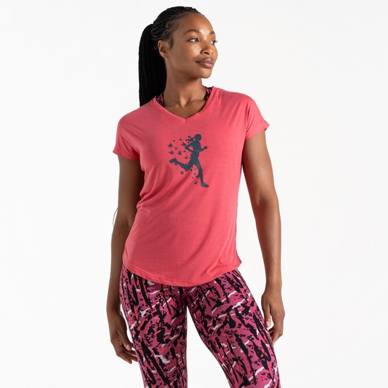 Dare 2b - Women's Calm T-Shirt Sorbet Pink