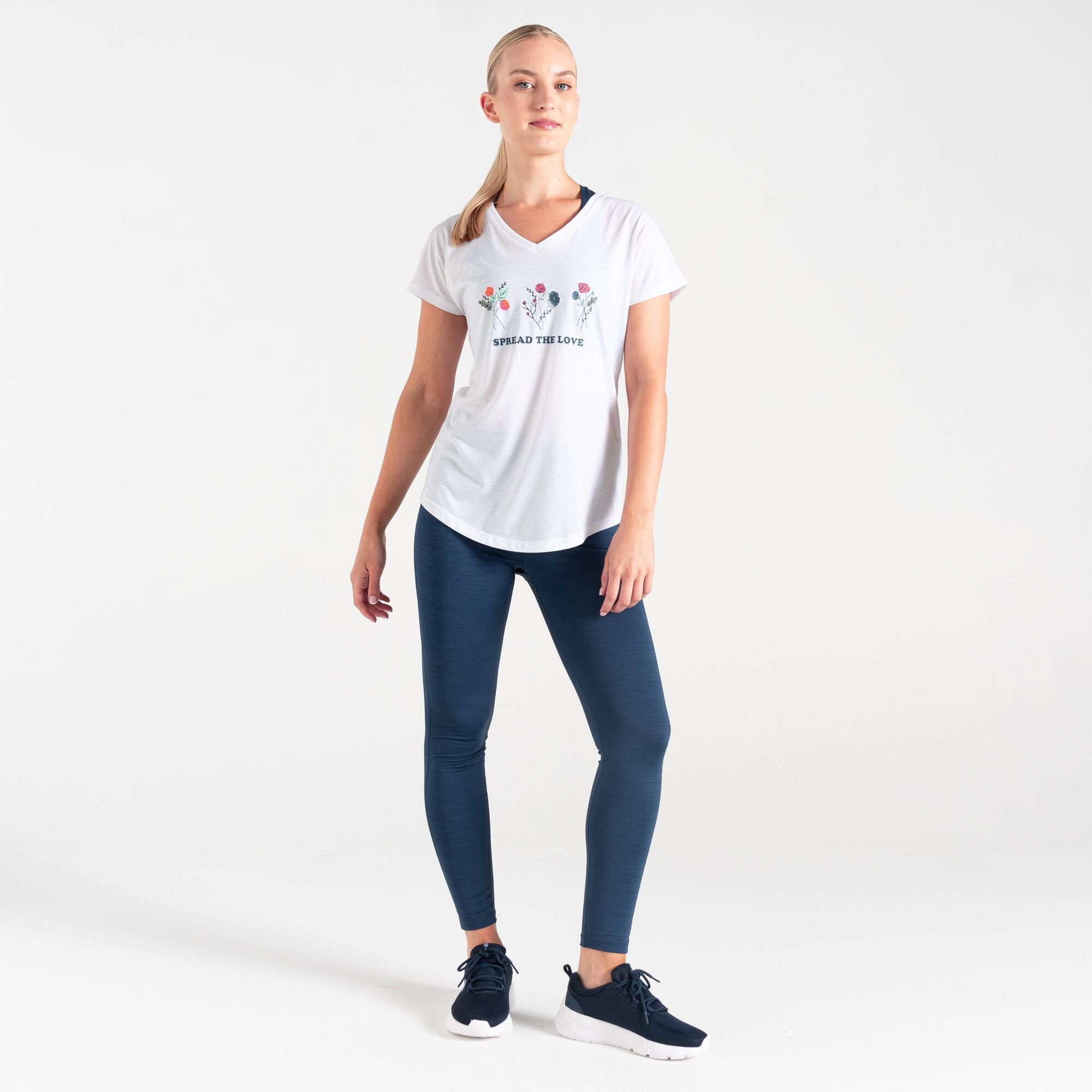 Dare 2b - Damska koszulka Calm Biały