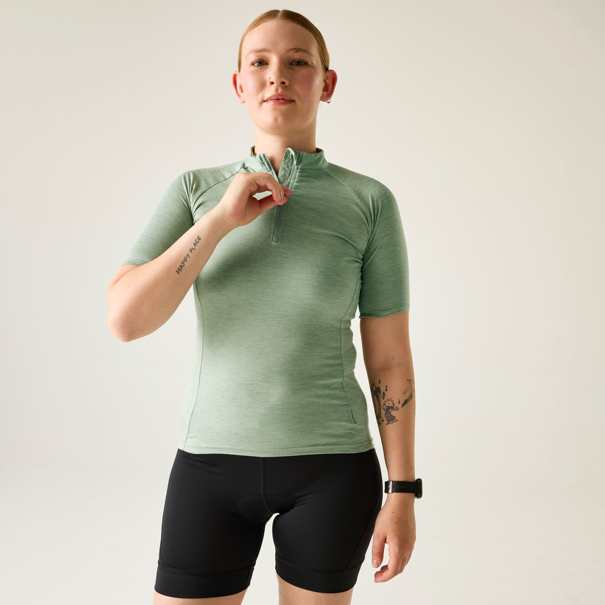 Dare 2b Koszulka rowerowa damska Pedal Through It II Zielony