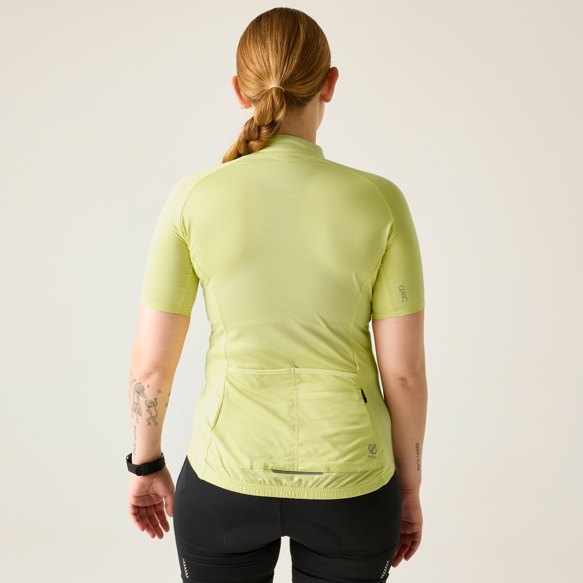 Dare 2b Koszulka rowerowa damska Pedal Through It II Żółty