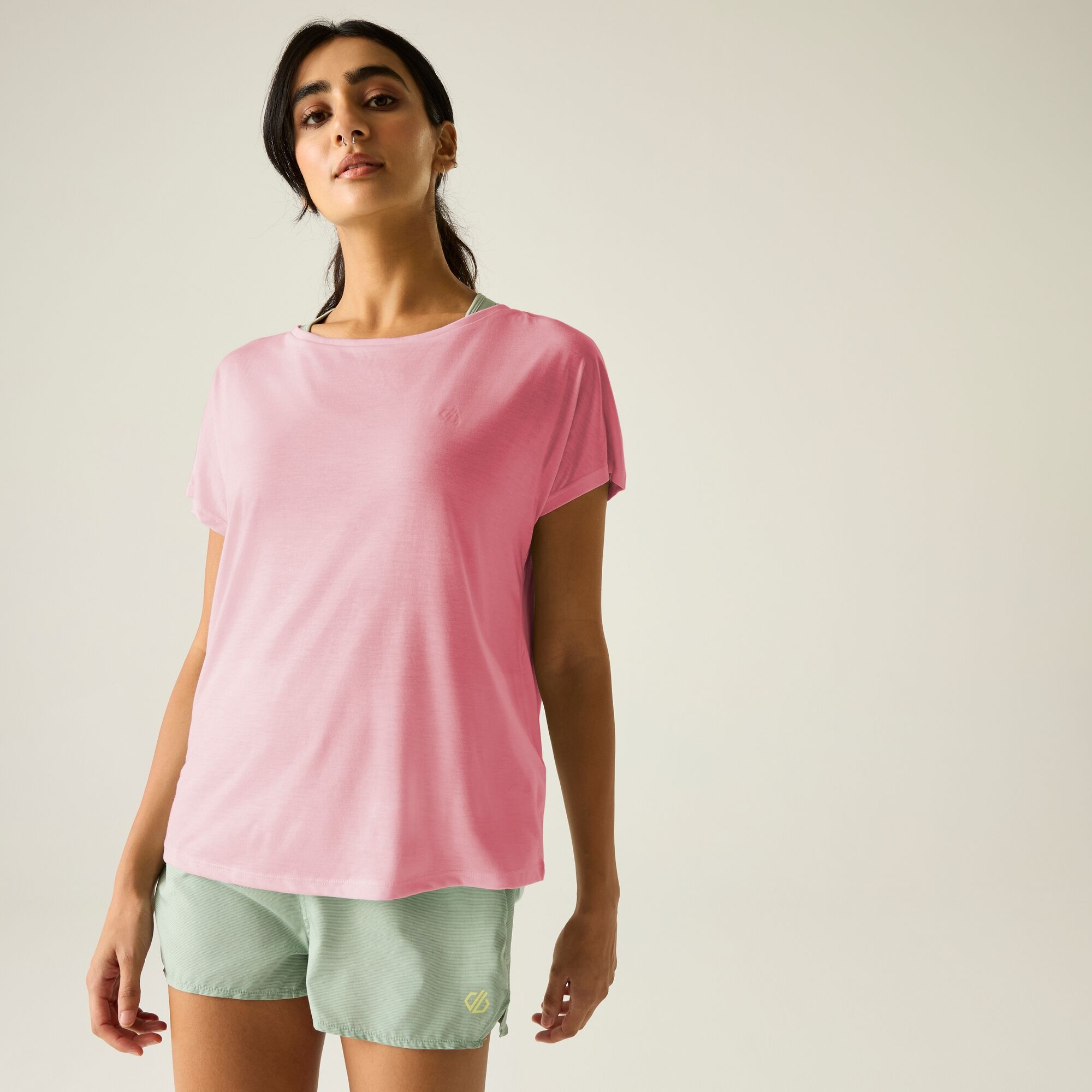 Dare 2b Damska koszulka Persisting II Różowy