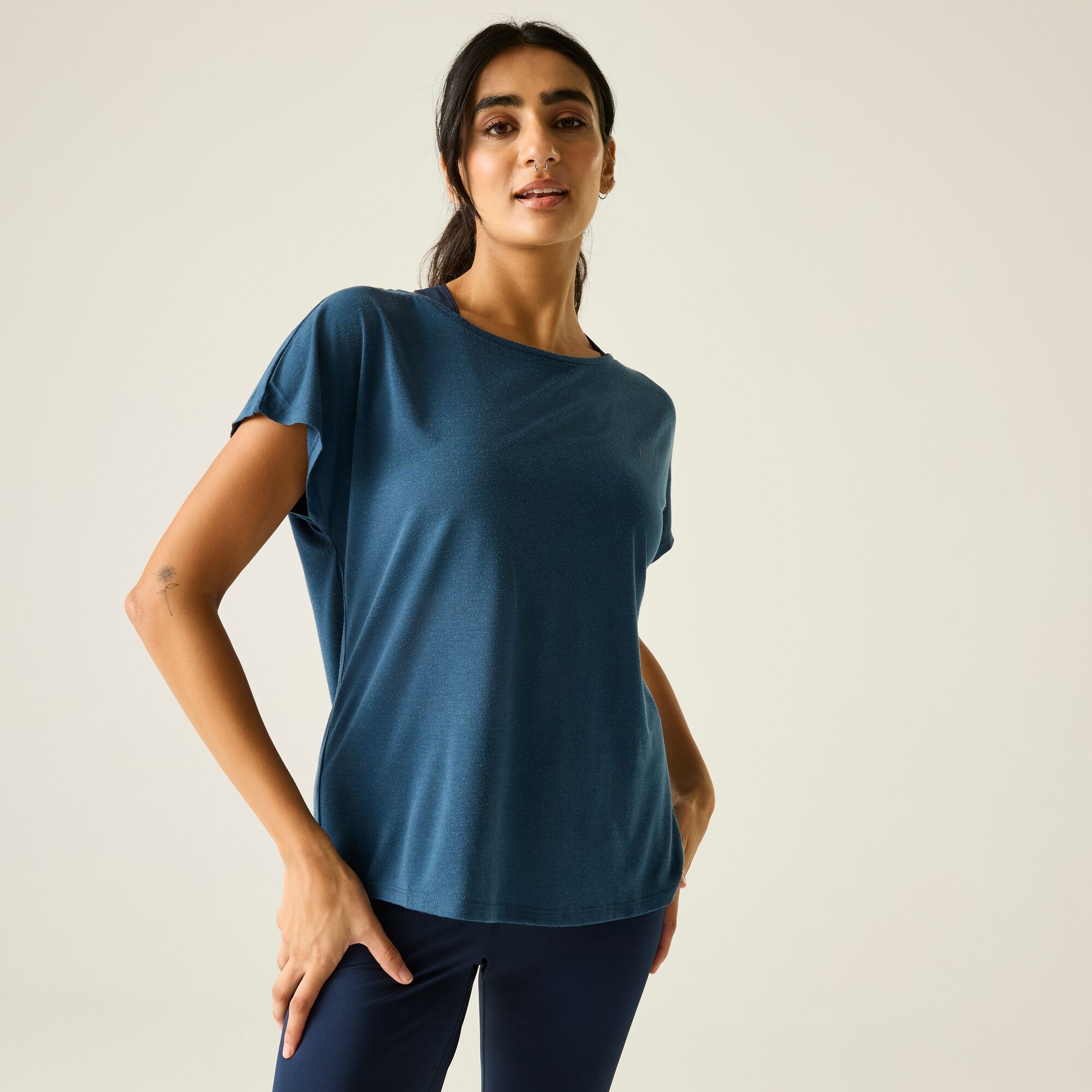 Dare 2b Damska koszulka Persisting II Niebieski