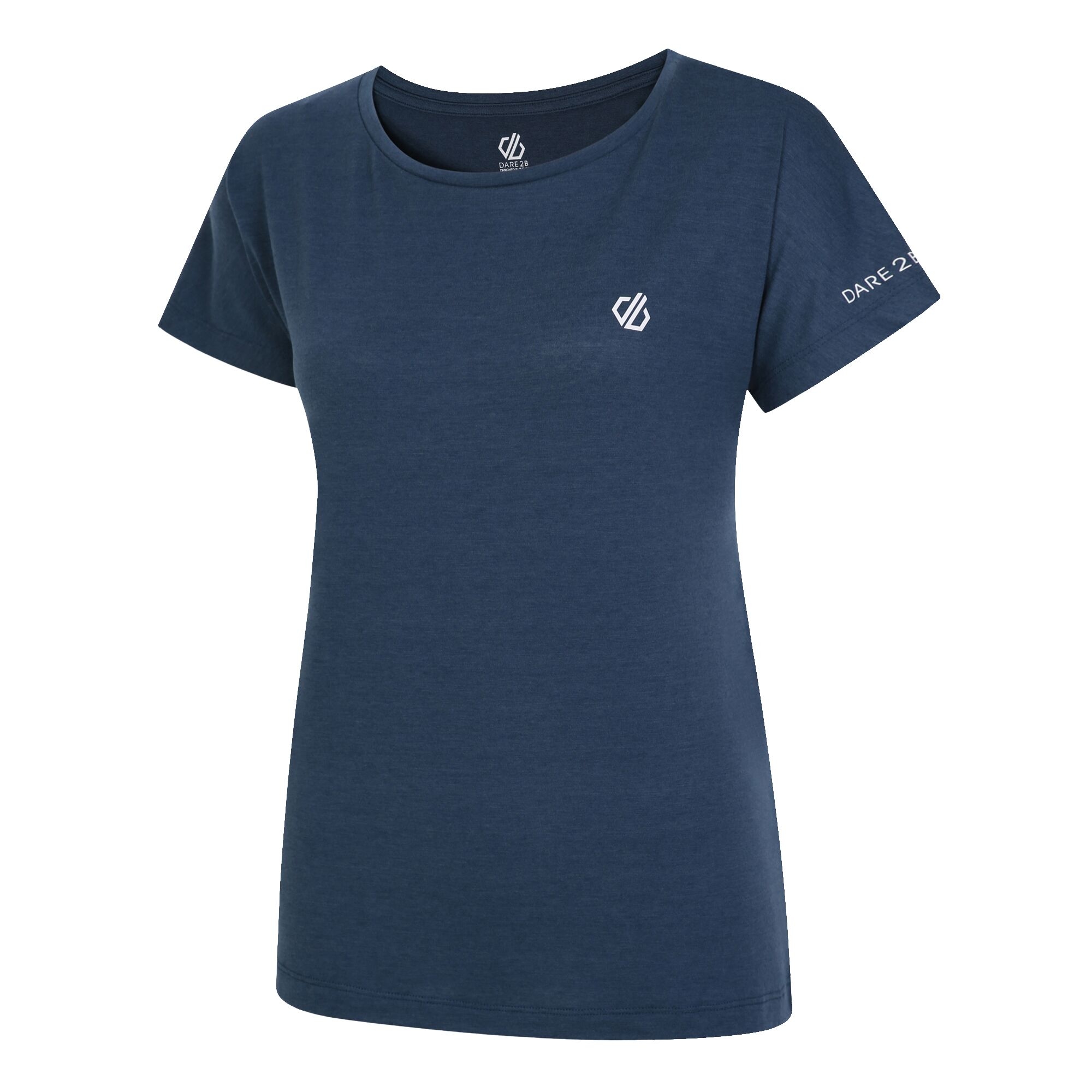 Dare 2b Women's Quick-dry Persisting II T-shirt Moonlight Denim, Size: 18