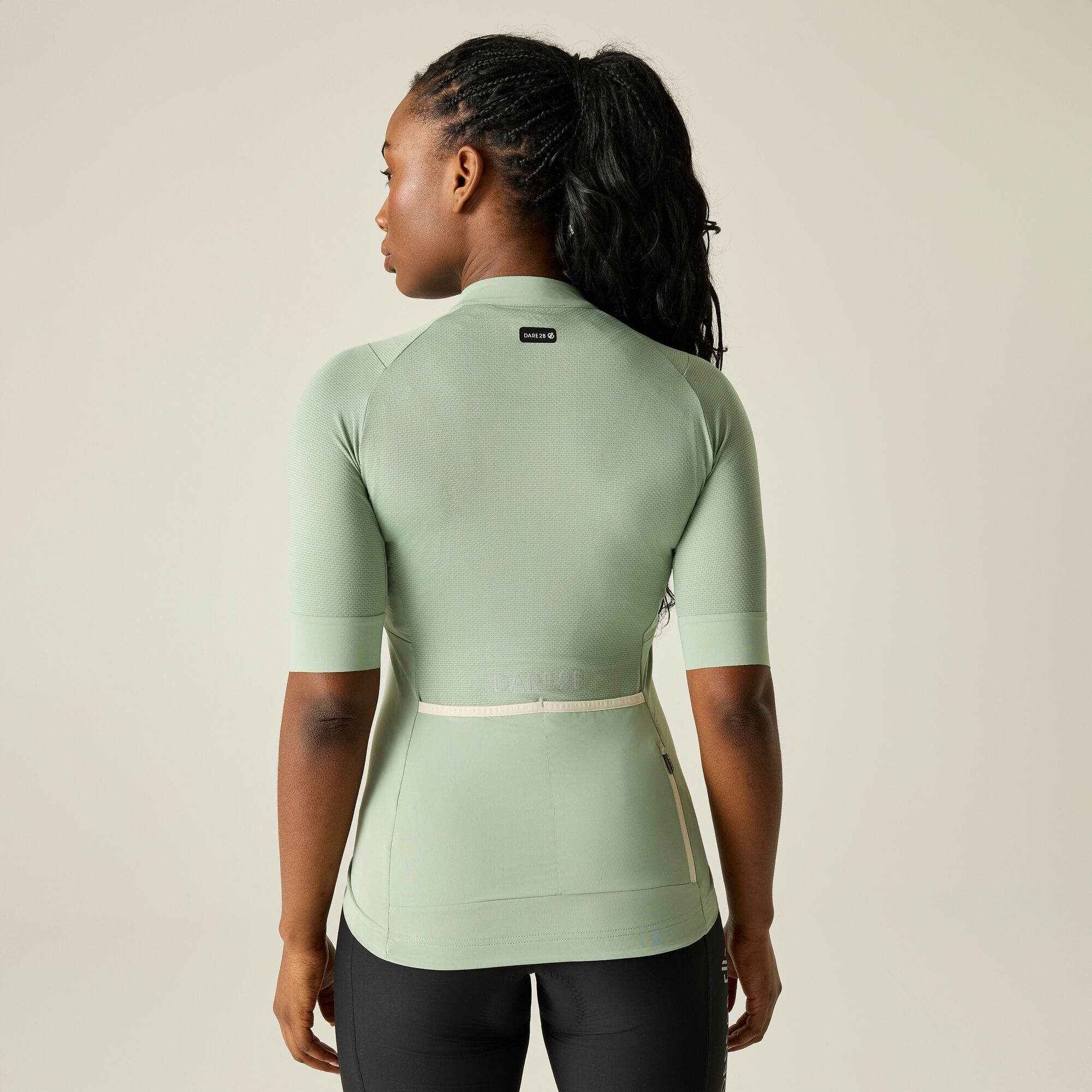 Dare 2b   Koszulka rowerowa damska oblaskowa Lightning S/S Zielony