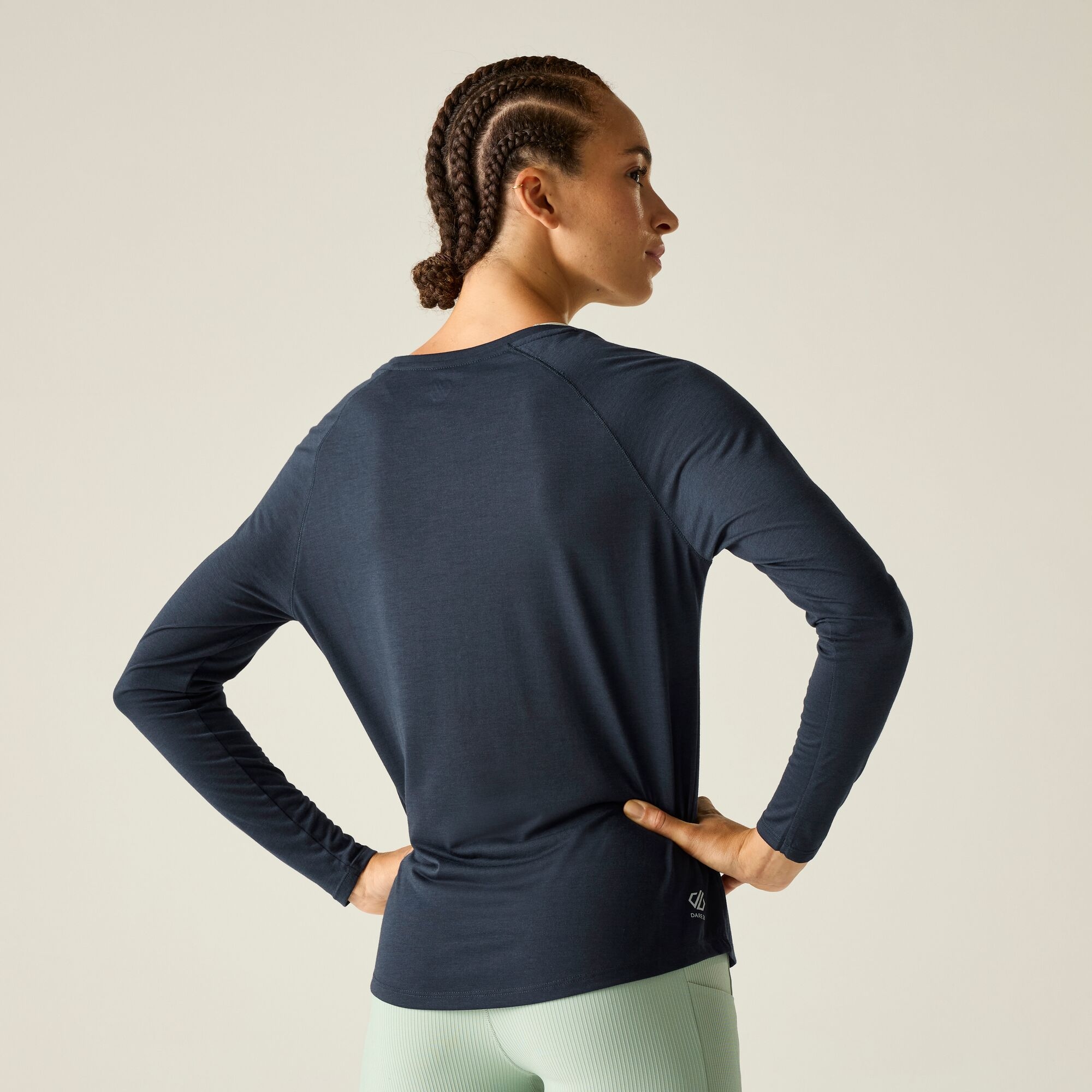 Dare 2b Dare 2b Koszulka z długim rękawem damska szybkoschnąca Serenity Niebieski